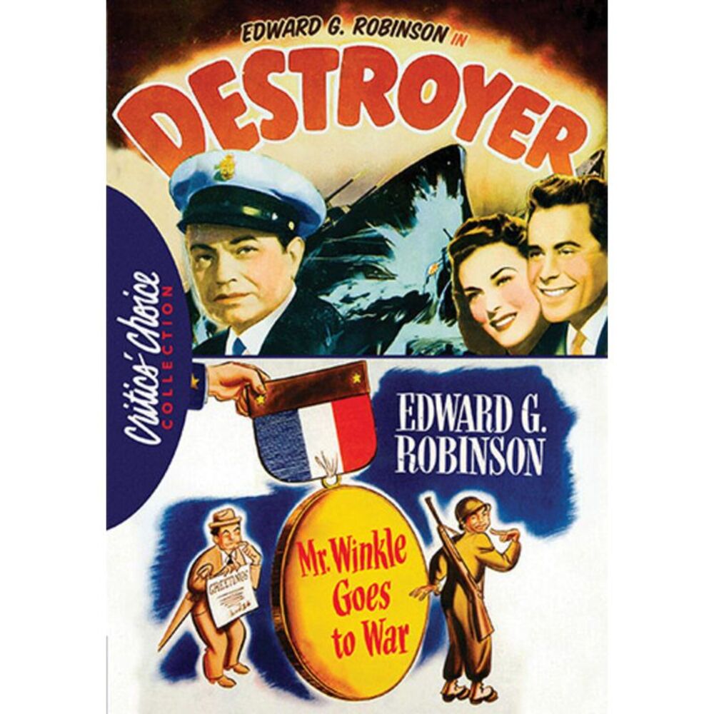 Edward G. Robinson War Drama Double Feature  DVD